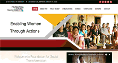 Desktop Screenshot of fstindia.org