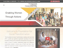 Tablet Screenshot of fstindia.org